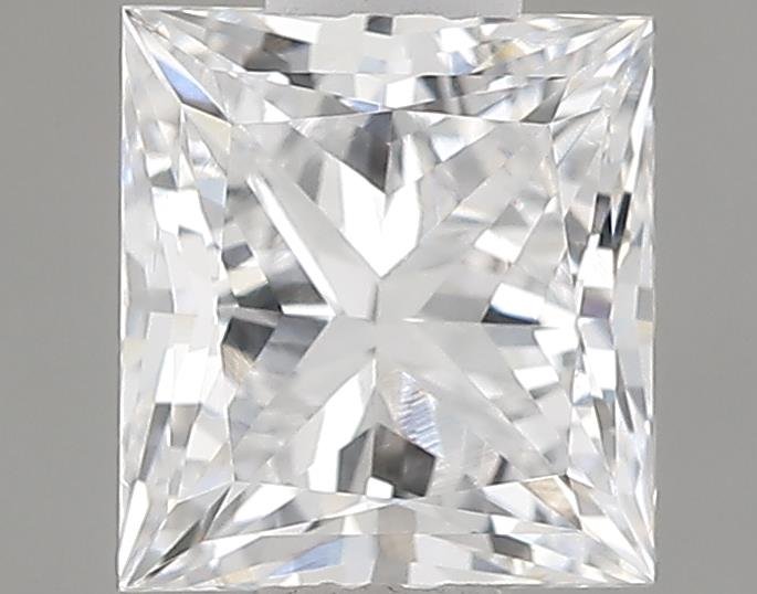 0.72ct D VS2 Rare Carat Ideal Cut Princess Lab Grown Diamond