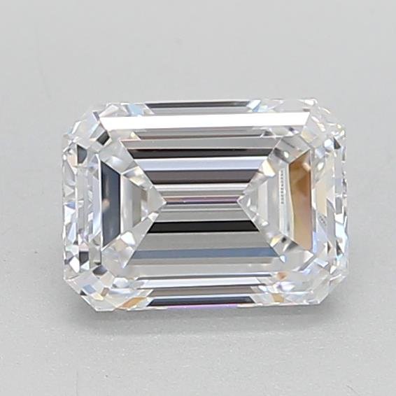 1.05ct D VVS1 Rare Carat Ideal Cut Emerald Lab Grown Diamond