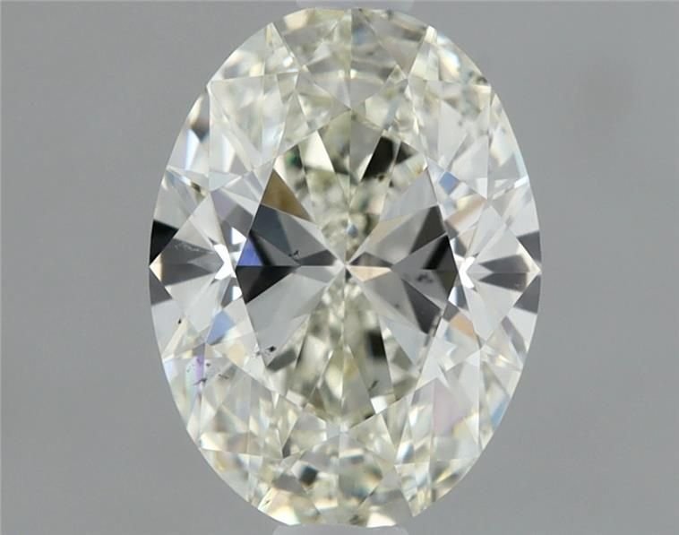 0.81ct K SI1 Rare Carat Ideal Cut Oval Diamond