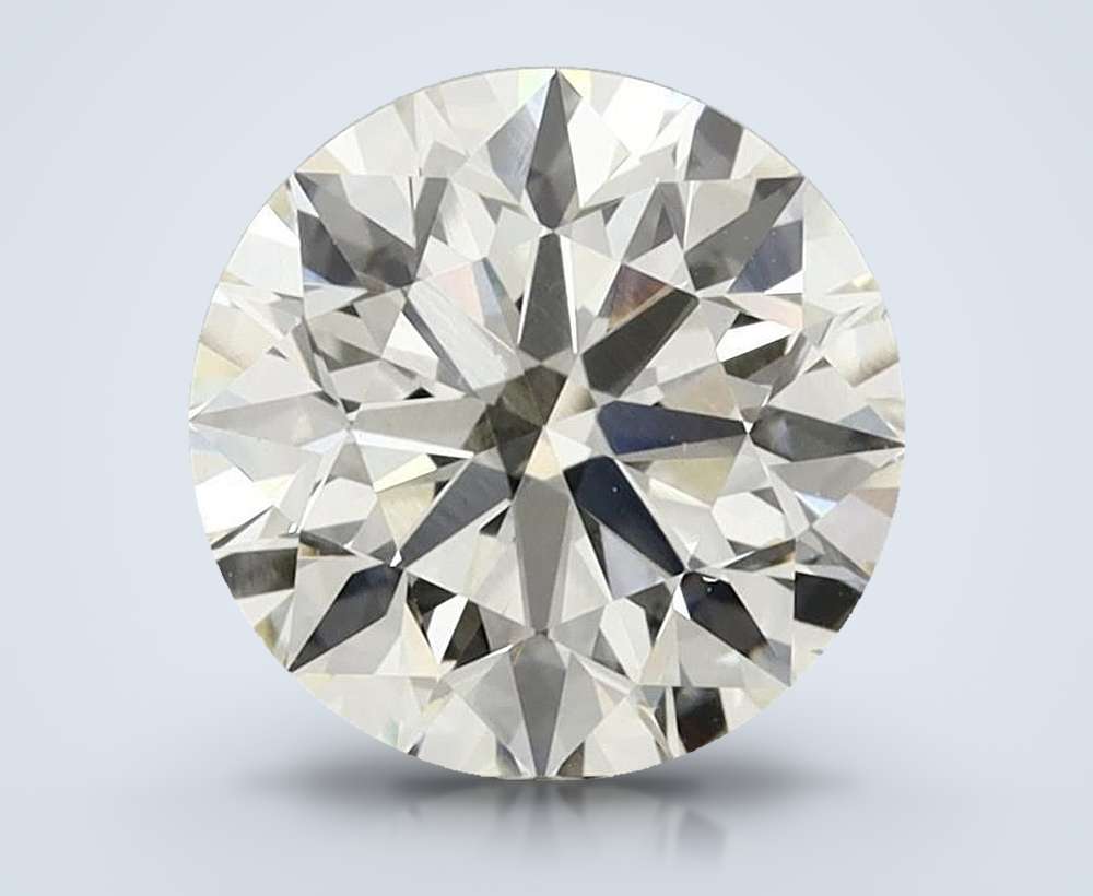 3.08 Carat Round Lab Diamond