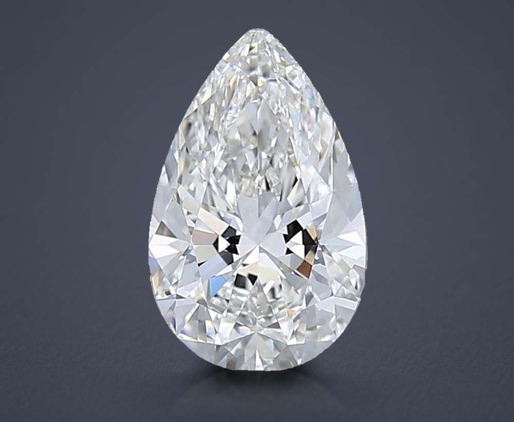 3.02 Carat Pear Lab Diamond