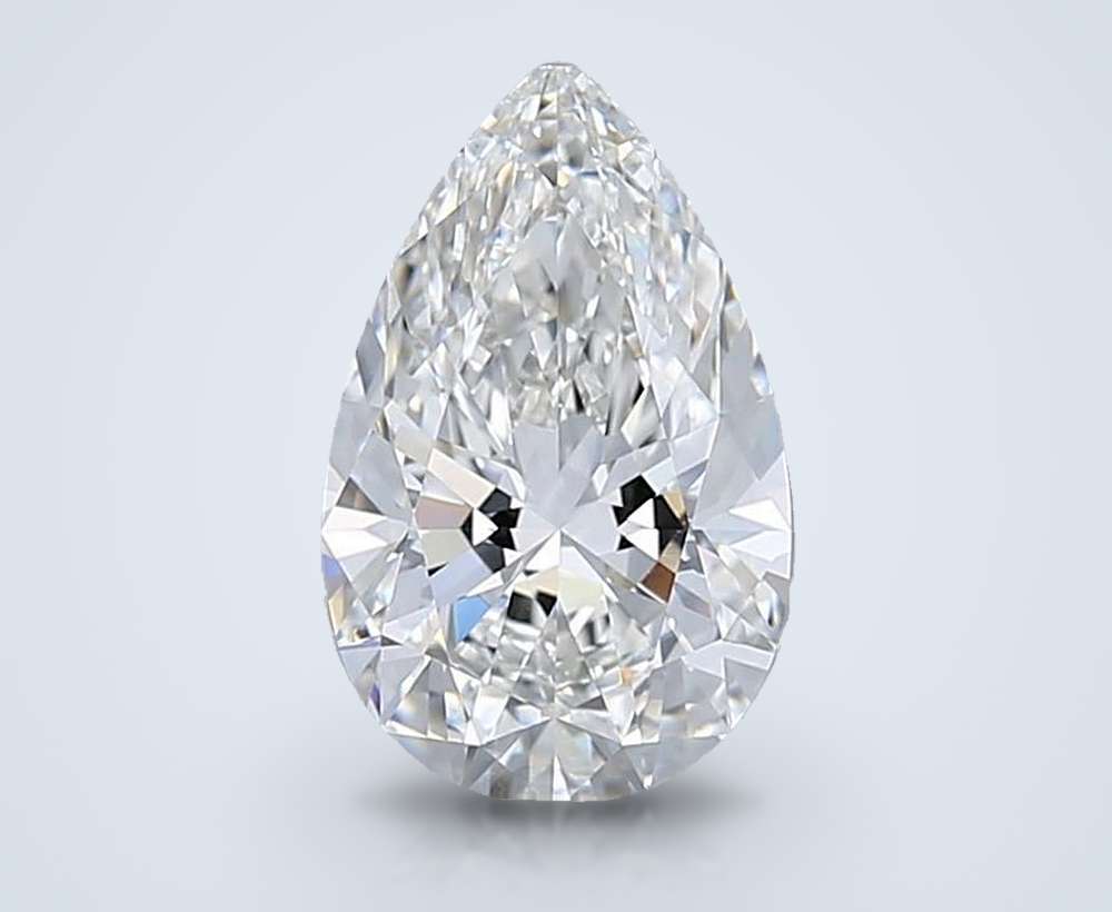3.02 Carat Pear Lab Diamond