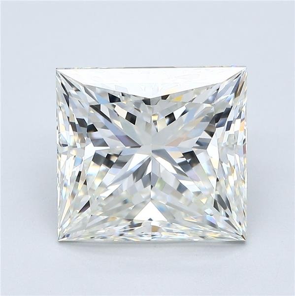 5.10ct I VVS1 Rare Carat Ideal Cut Princess Diamond