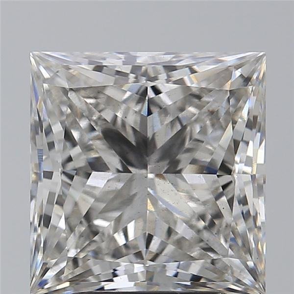 3.51ct H VS2 Very Good Cut Princess Lab Grown Diamond