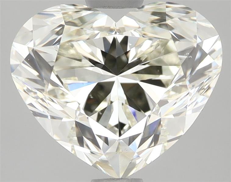 3.02ct K VS2 Rare Carat Ideal Cut Heart Diamond