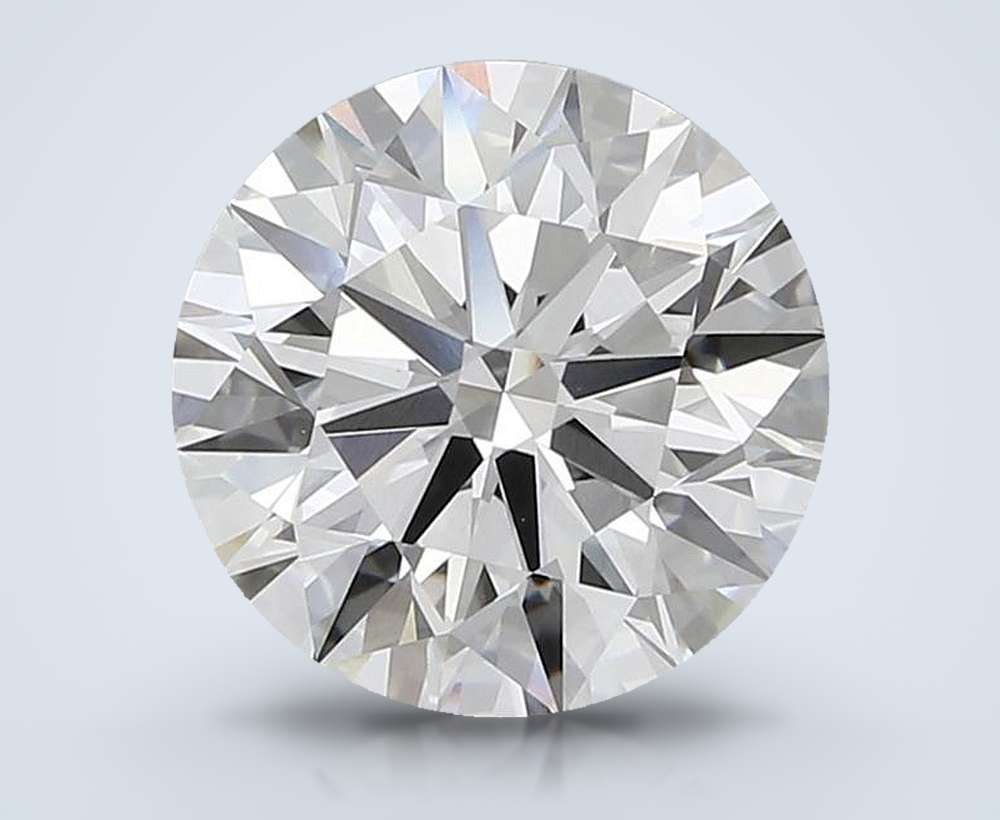 4.43 Carat Round Lab Diamond
