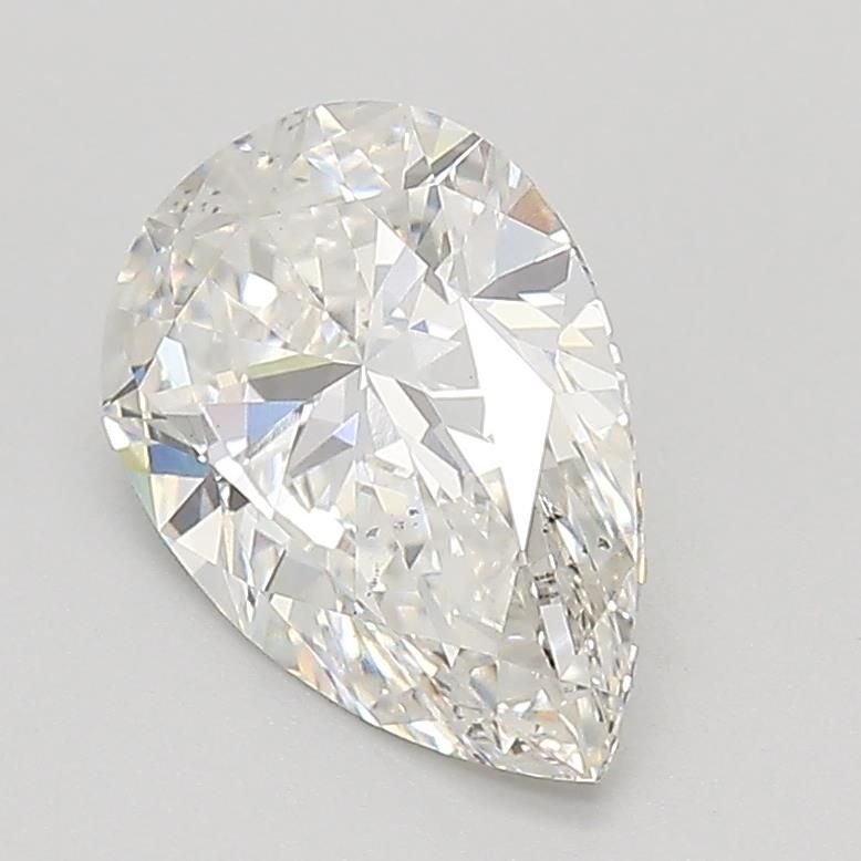 1.59ct G SI1 Rare Carat Ideal Cut Pear Lab Grown Diamond