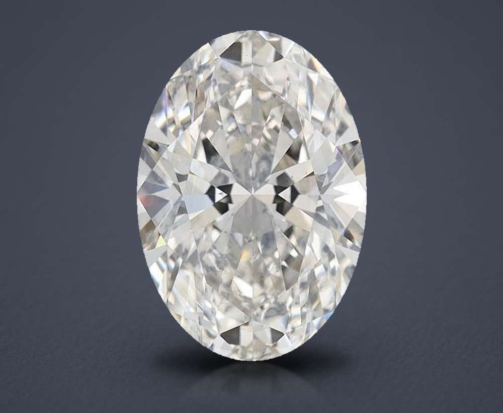 2.56 Carat Oval Lab Diamond