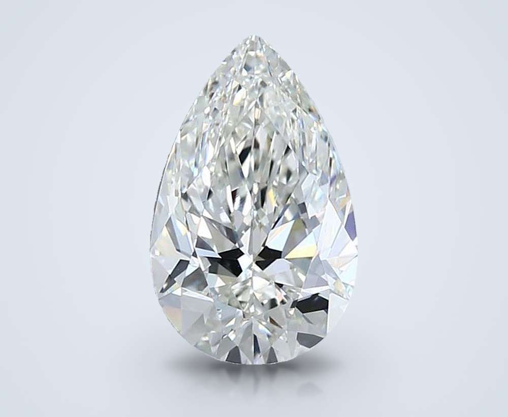 2.01 Carat Pear Natural Diamond