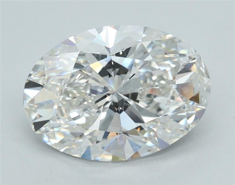 2.19ct G VS1 Rare Carat Ideal Cut Oval Lab Grown Diamond