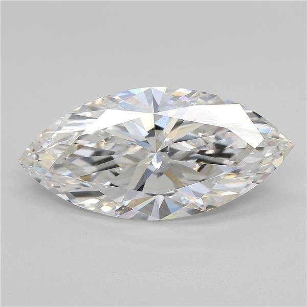 4.01ct H VVS2 Rare Carat Ideal Cut Marquise Lab Grown Diamond