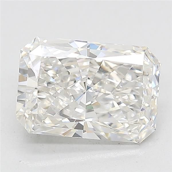 2.08ct F VVS2 Rare Carat Ideal Cut Radiant Lab Grown Diamond