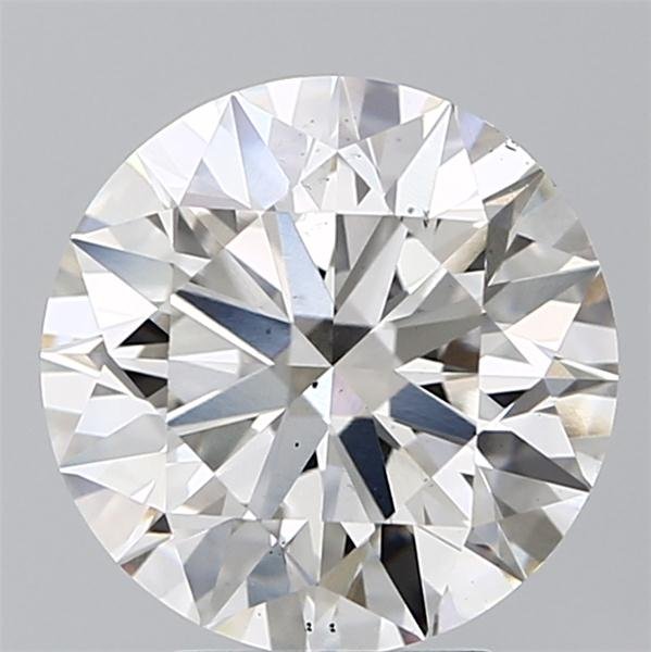 3.65ct H VS2 Rare Carat Ideal Cut Round Lab Grown Diamond