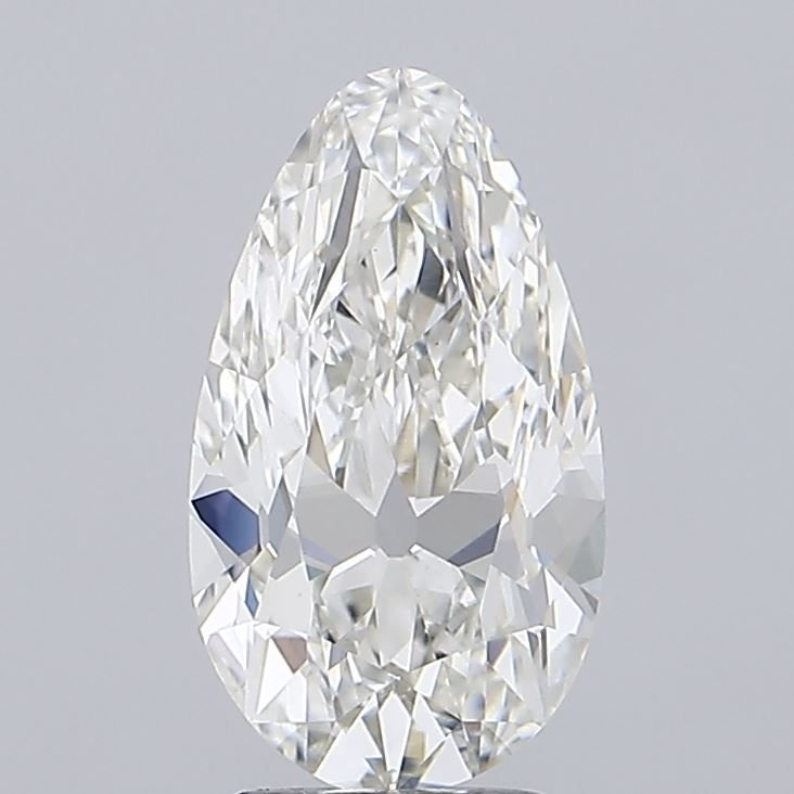3.37 Carat Pear Lab Diamond