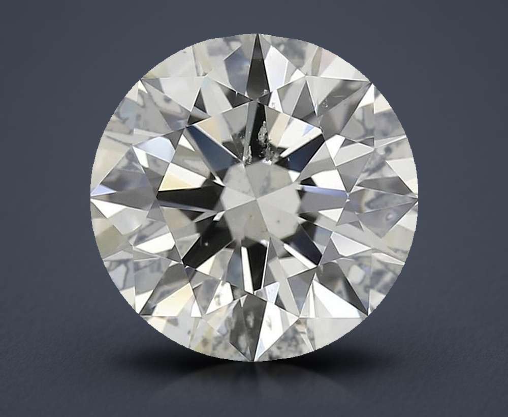 3.02 Carat Round Natural Diamond