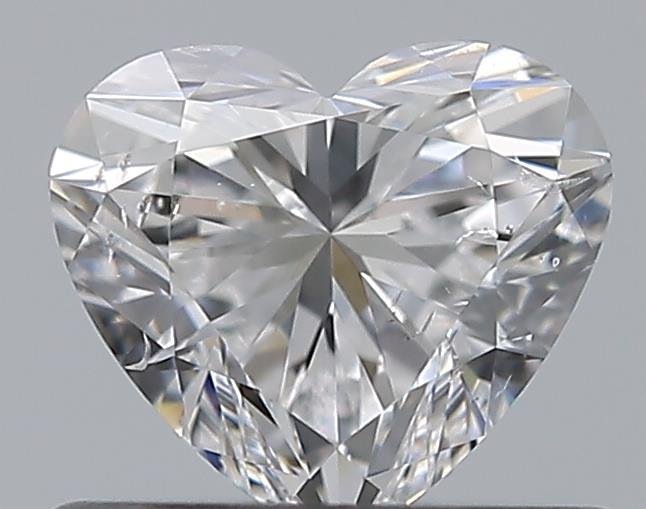 0.52ct D SI2 Rare Carat Ideal Cut Heart Diamond