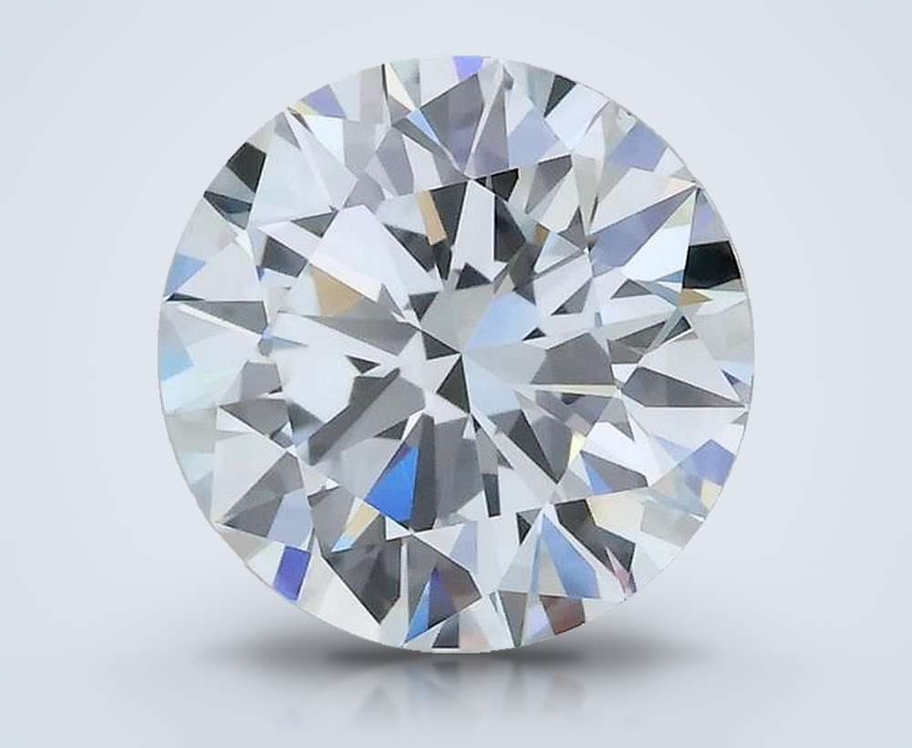 0.96 Carat Round Lab Diamond