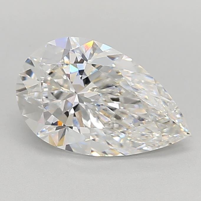 2.21ct F VVS2 Rare Carat Ideal Cut Pear Lab Grown Diamond