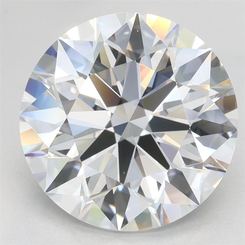 4.08ct E VVS2 Rare Carat Ideal Cut Round Lab Grown Diamond