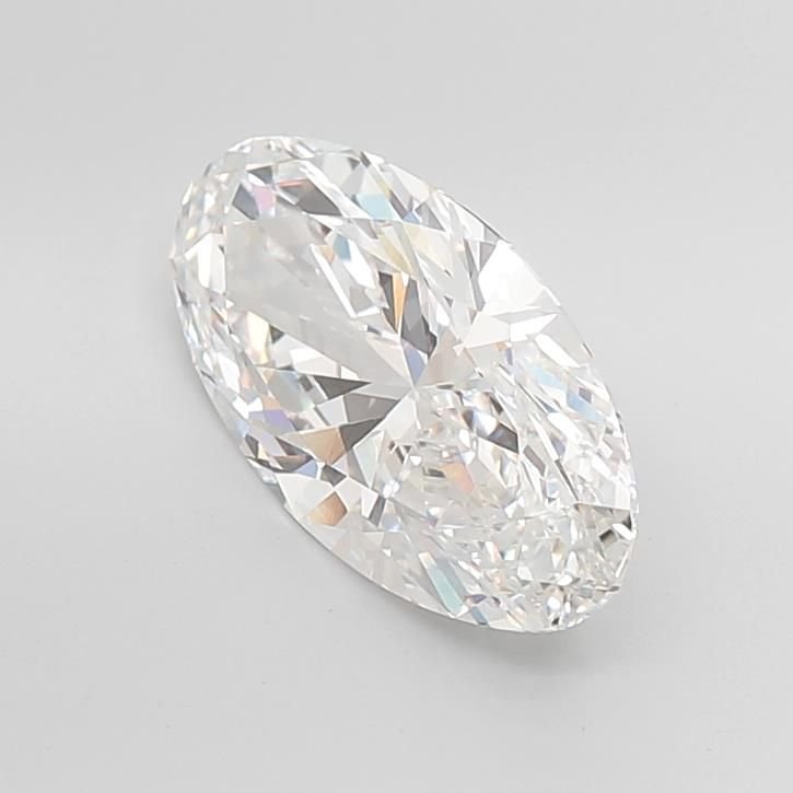 6.08 Carat Oval Lab Diamond