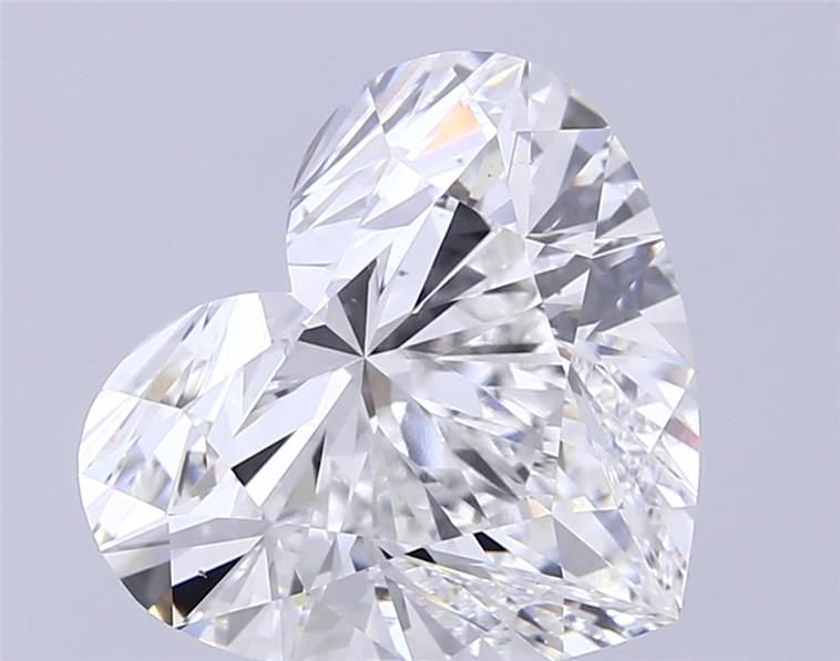7.07ct G VS1 Rare Carat Ideal Cut Heart Lab Grown Diamond