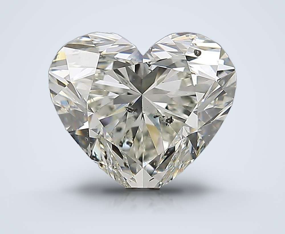 2.53 Carat Heart Natural Diamond