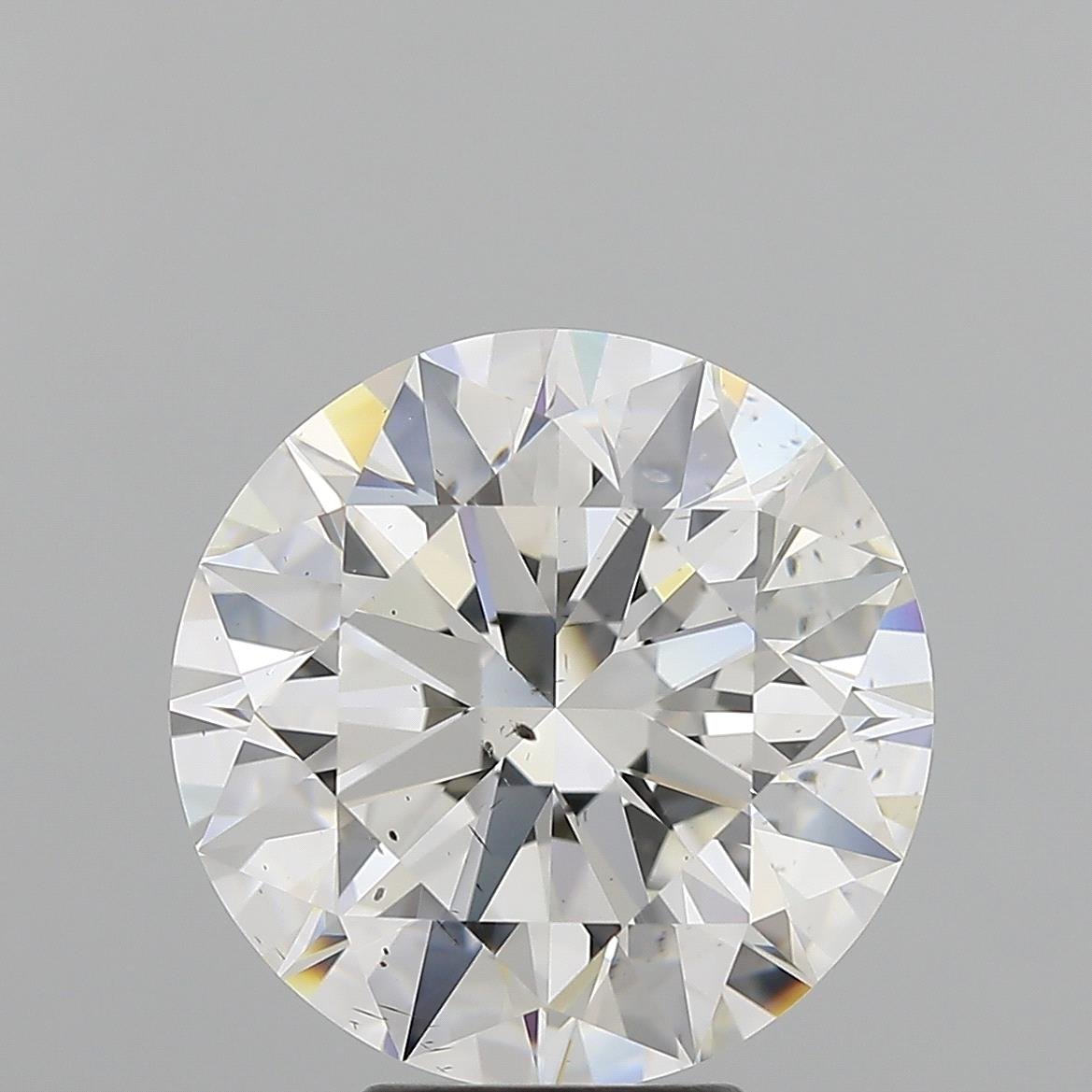 5.23ct G SI1 Rare Carat Ideal Cut Round Diamond