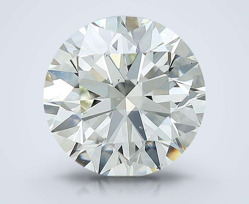 3.02 Carat Round Natural Diamond