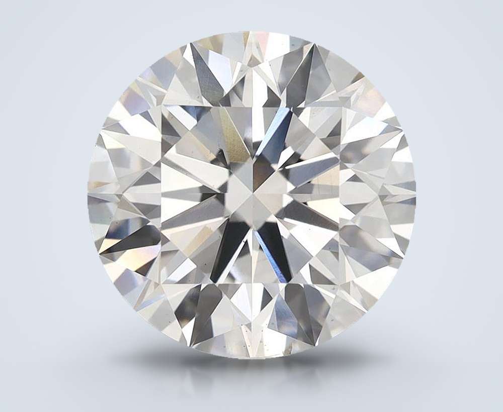 6.80 Carat Round Lab Diamond