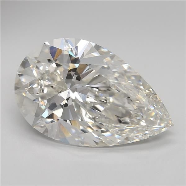 12.05ct G VVS2 Rare Carat Ideal Cut Pear Lab Grown Diamond