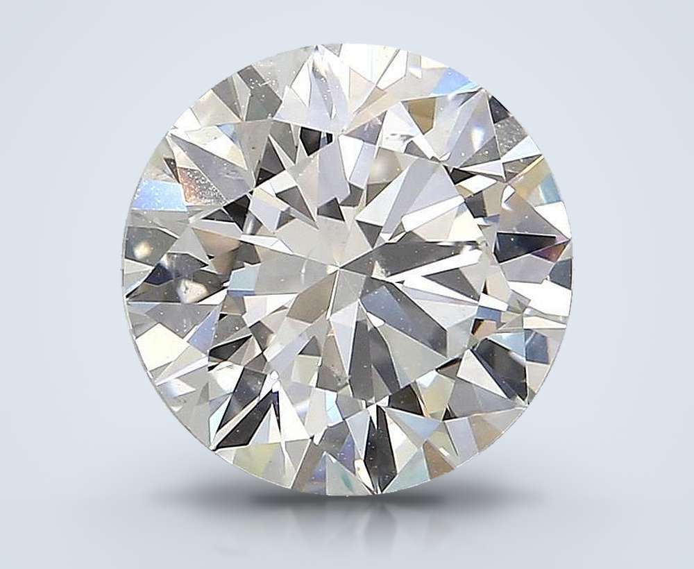 4.05 Carat Round Natural Diamond