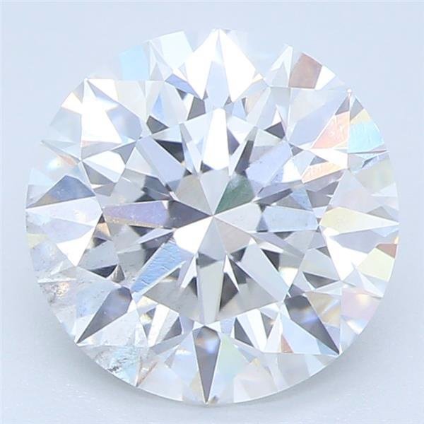 1.53ct F SI2 Excellent Cut Round Lab Grown Diamond