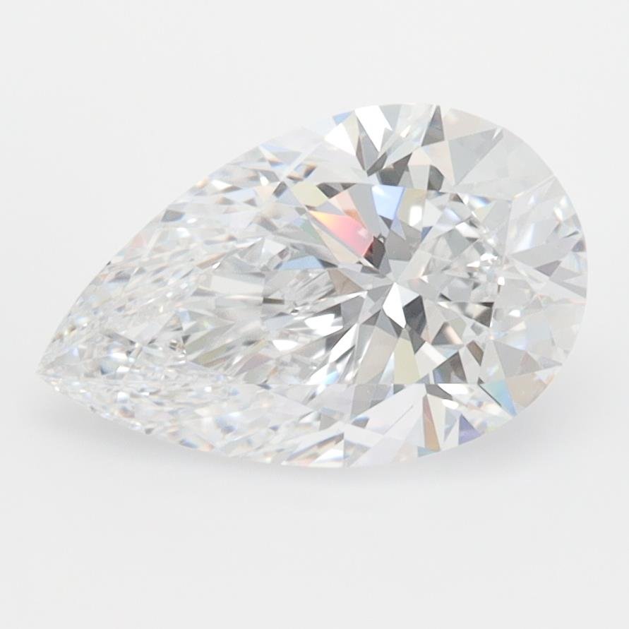 1.85ct D VS1 Rare Carat Ideal Cut Pear Lab Grown Diamond