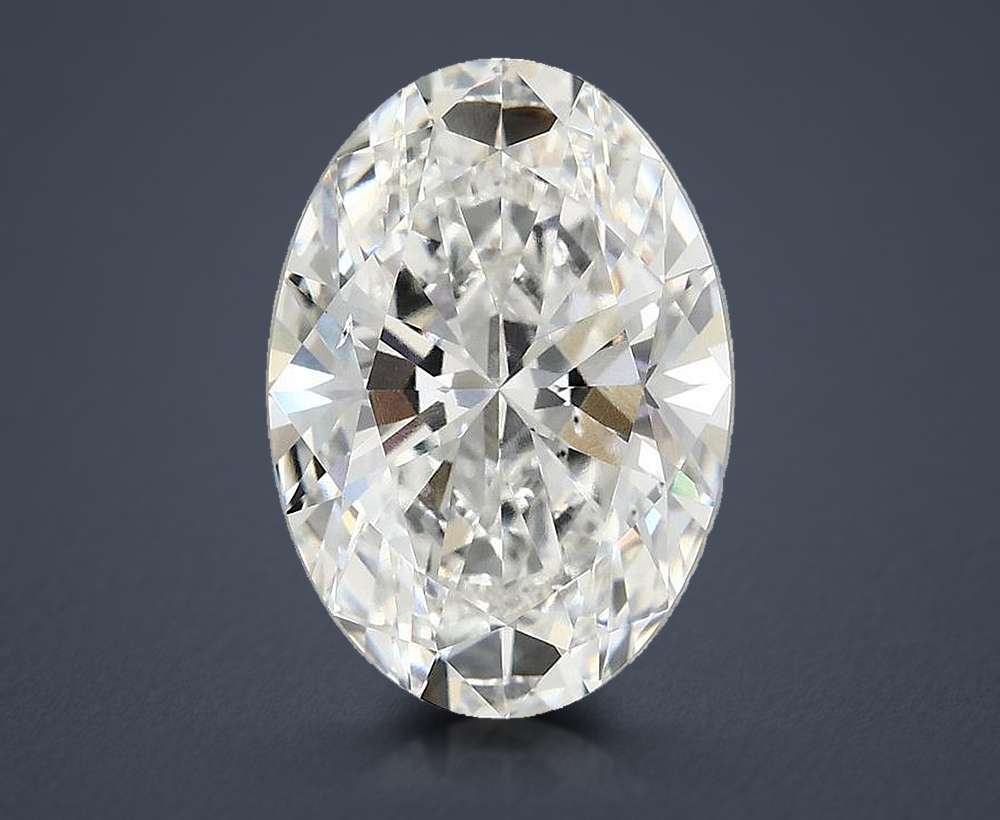 4.61 Carat Oval Lab Diamond