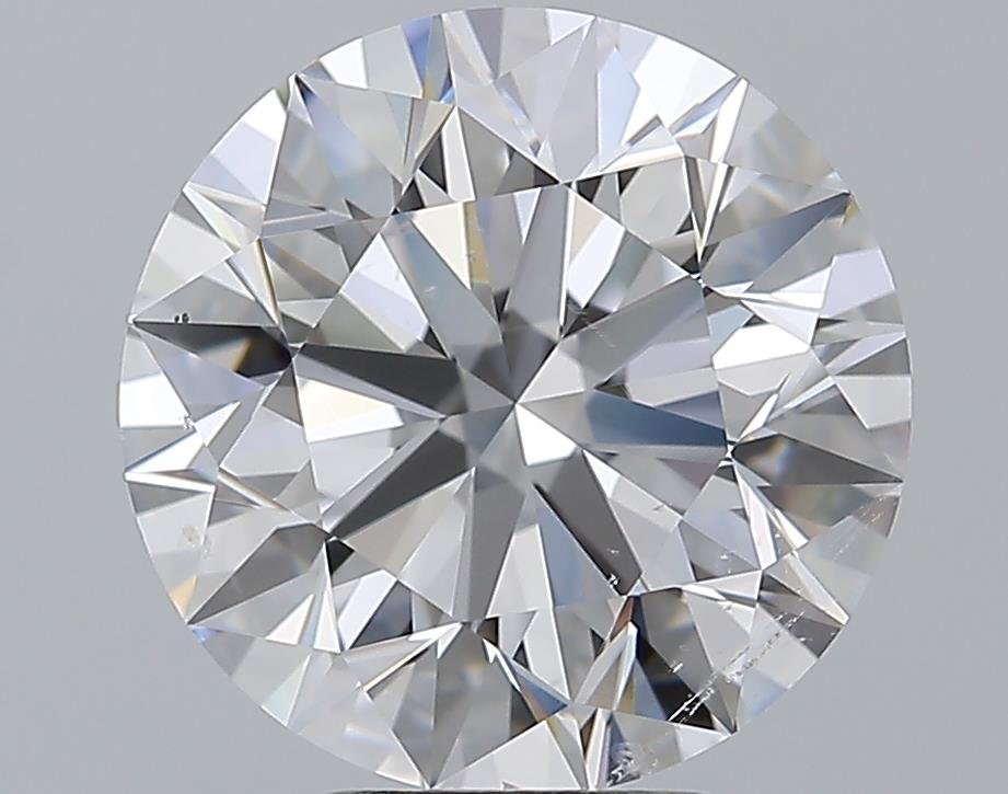 5.01ct D SI2 Excellent Cut Round Diamond