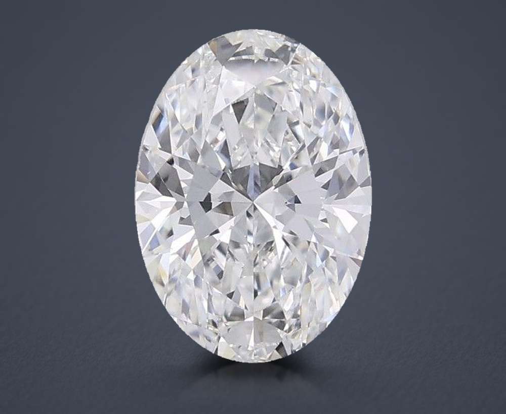 2.52 Carat Oval Lab Diamond