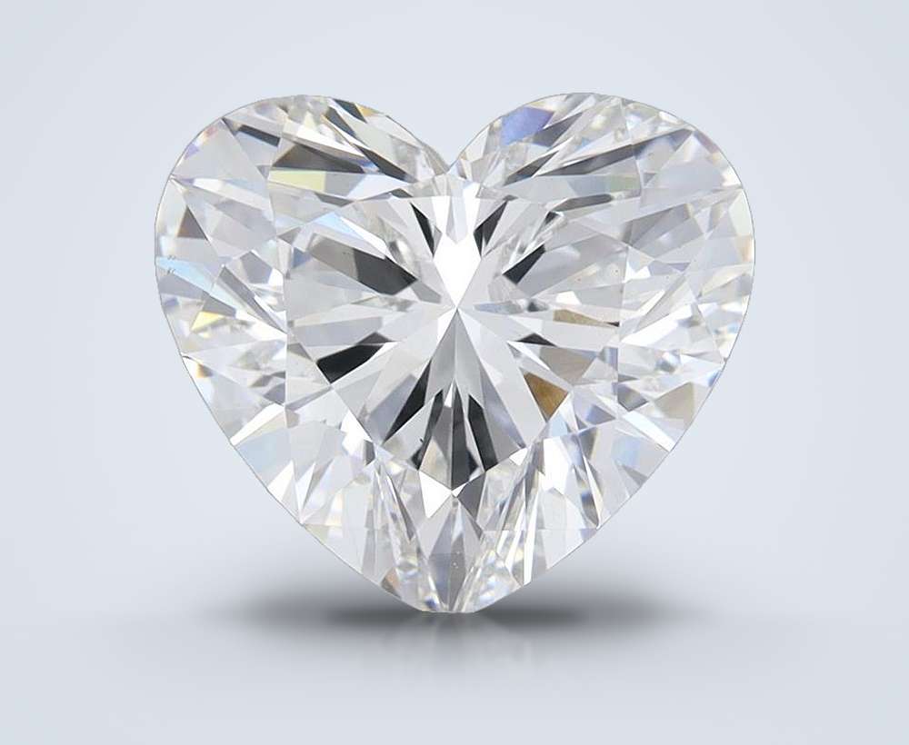 2.80 Carat Heart Lab Diamond