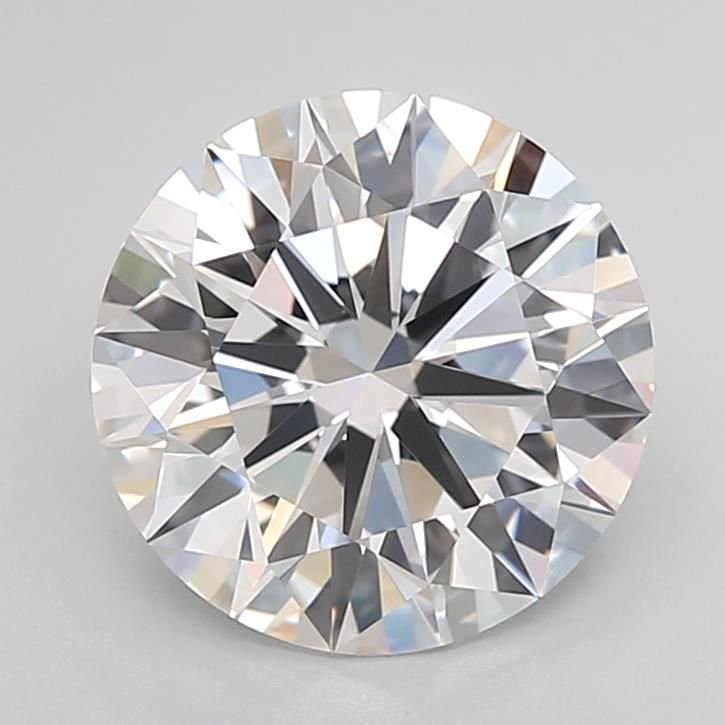 3.11ct D IF Rare Carat Ideal Cut Round Lab Grown Diamond