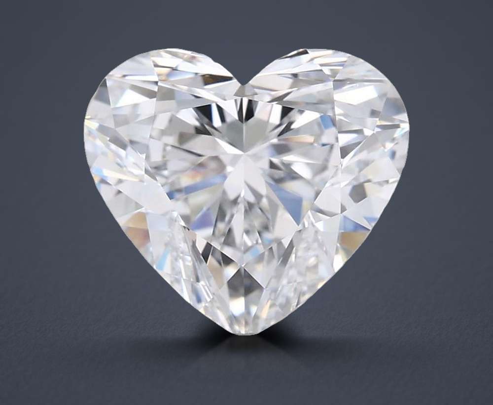2.50 Carat Heart Lab Diamond