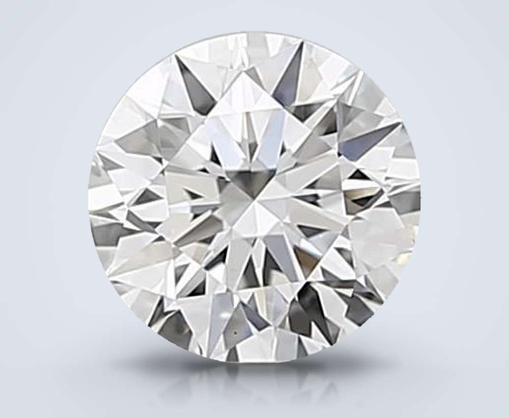 0.82 Carat Round Lab Diamond