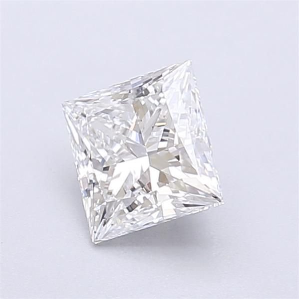 0.91ct D VS1 Rare Carat Ideal Cut Princess Lab Grown Diamond