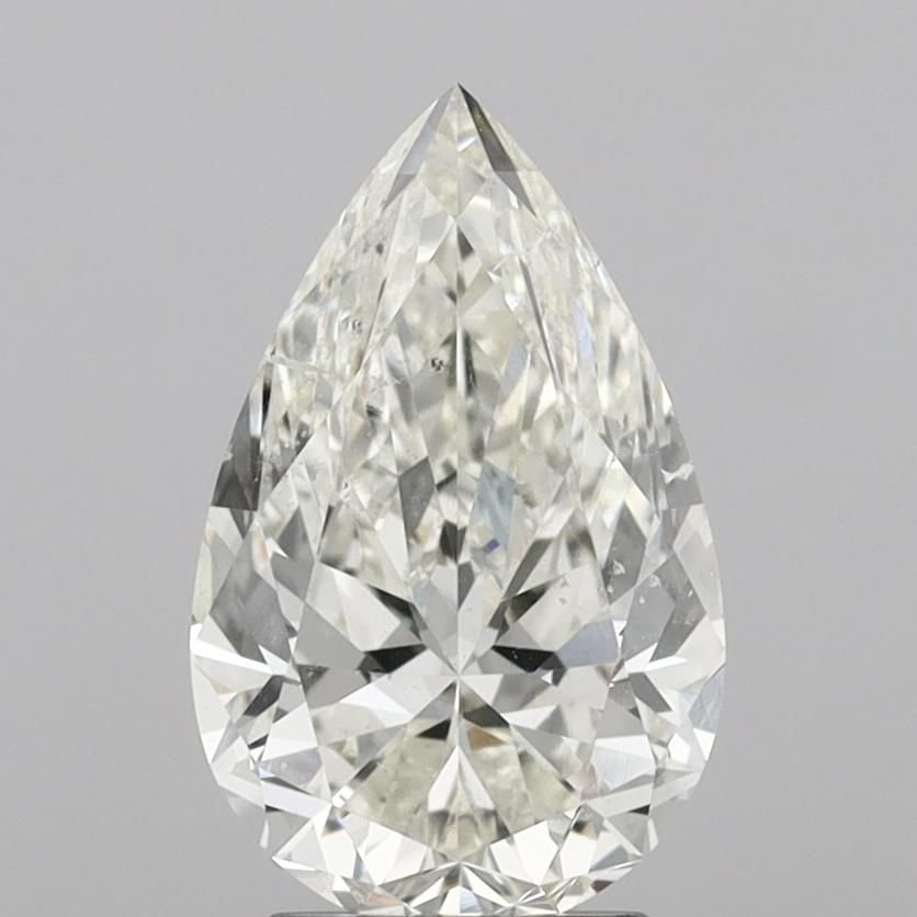 2.53ct K SI2 Excellent Cut Pear Diamond