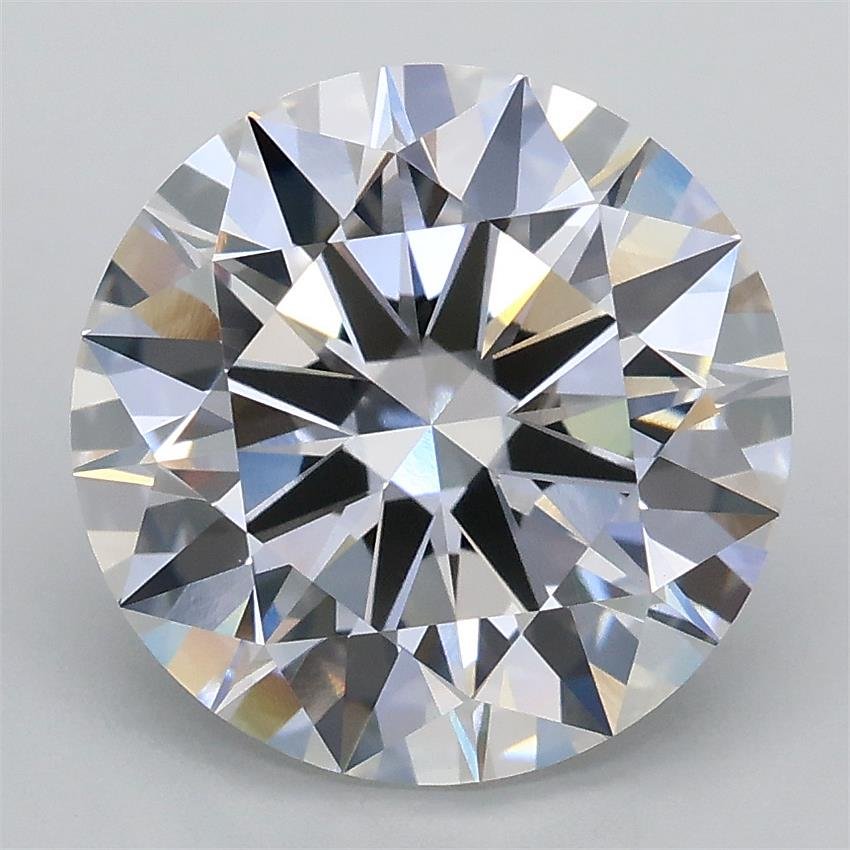 3.23ct E VS1 Rare Carat Ideal Cut Round Lab Grown Diamond