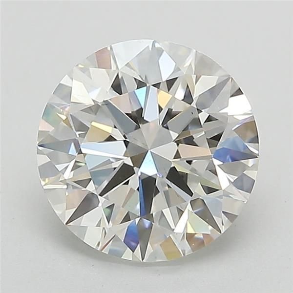 2.40ct E VS2 Rare Carat Ideal Cut Round Lab Grown Diamond
