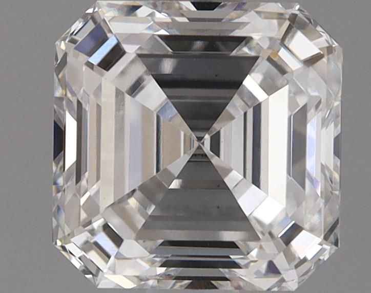 1.65ct F VS1 Rare Carat Ideal Cut Asscher Lab Grown Diamond