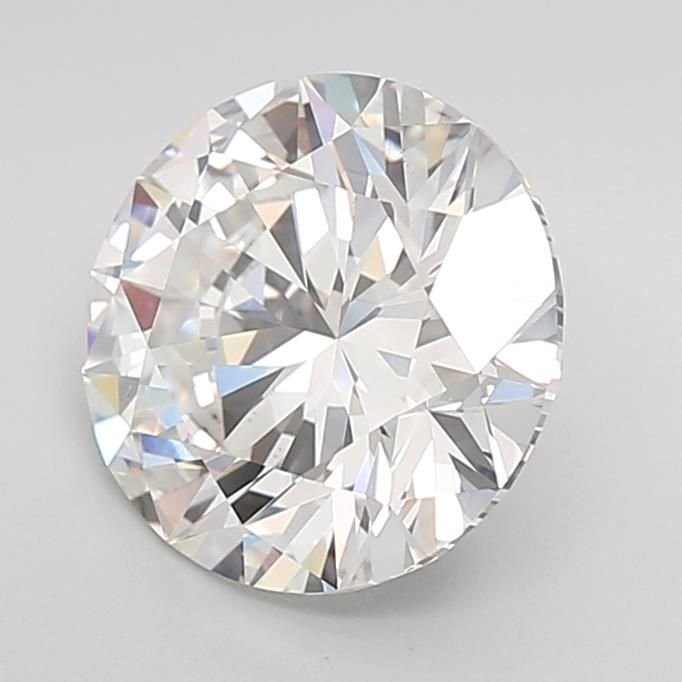 3.25ct F VS2 Rare Carat Ideal Cut Round Lab Grown Diamond