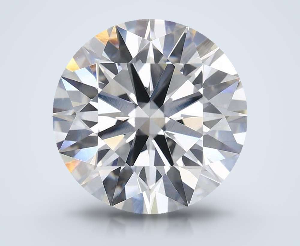 5.21 Carat Round Lab Diamond