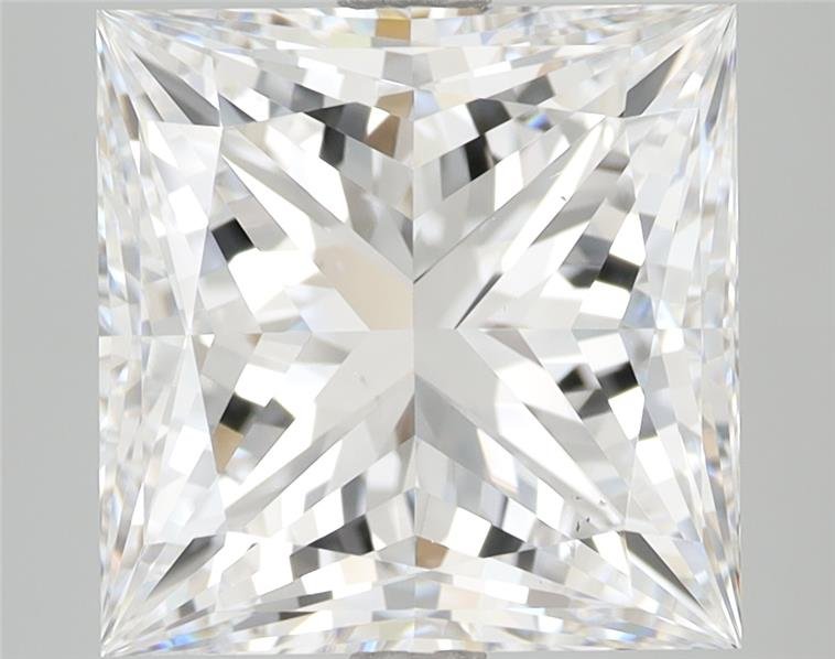 5.03ct D VS2 Excellent Cut Princess Diamond