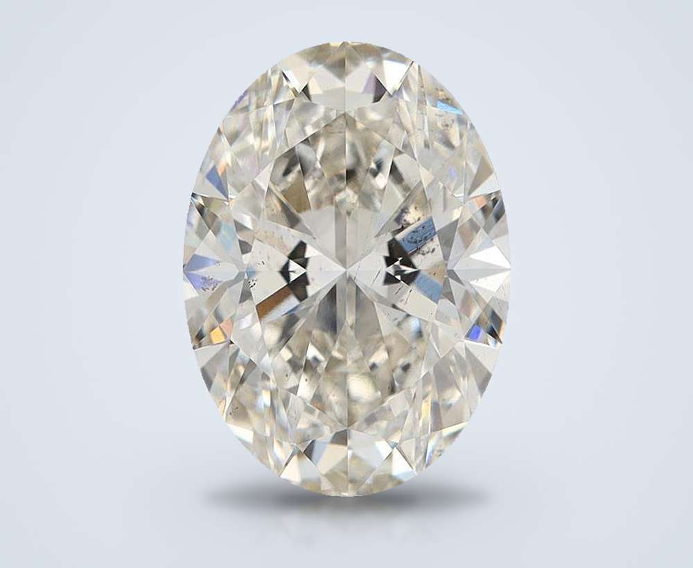 4.41 Carat Oval Lab Diamond