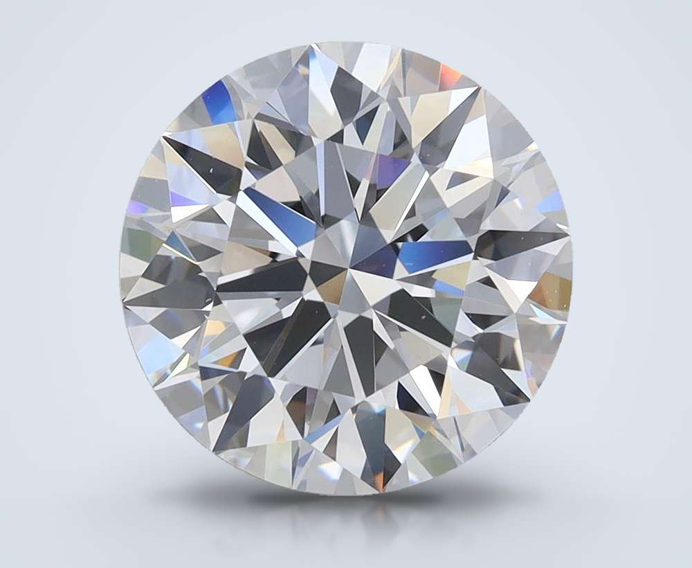 4.07 Carat Round Lab Diamond